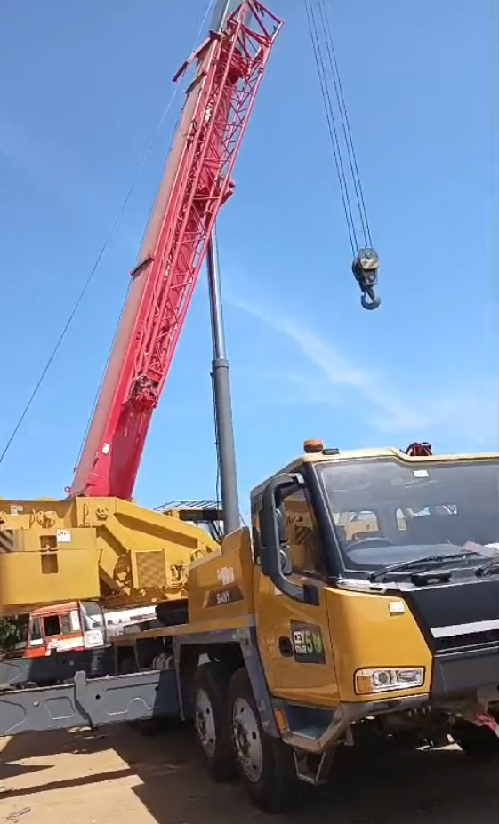 Telescopic Crane Load Test, Tamil Nadu