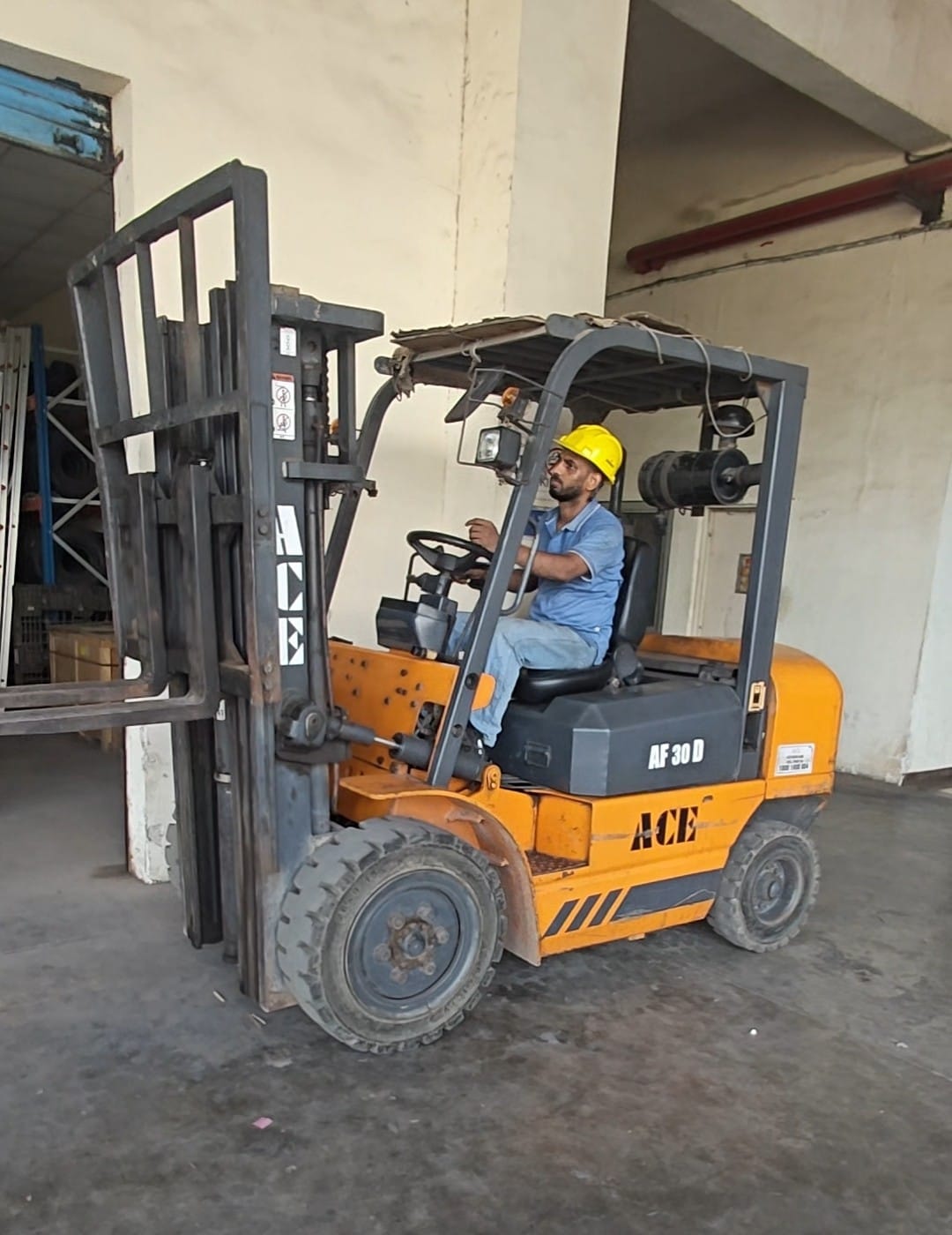 Forklift Inspection, Railway Project