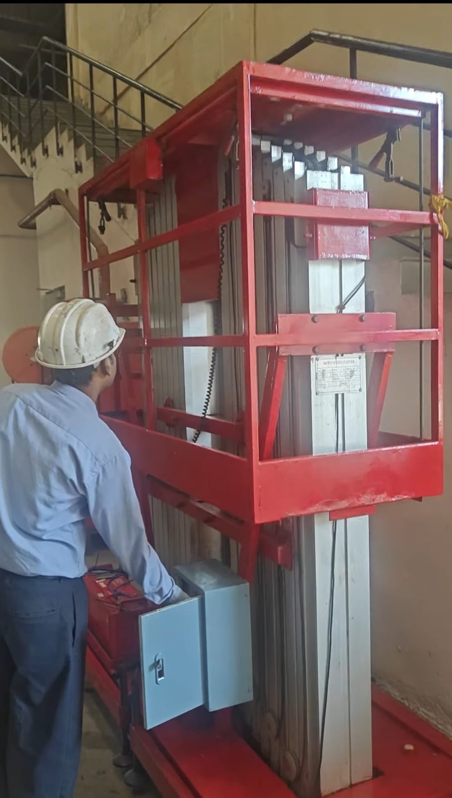 Aluminum Platform Inspection, Metro Project